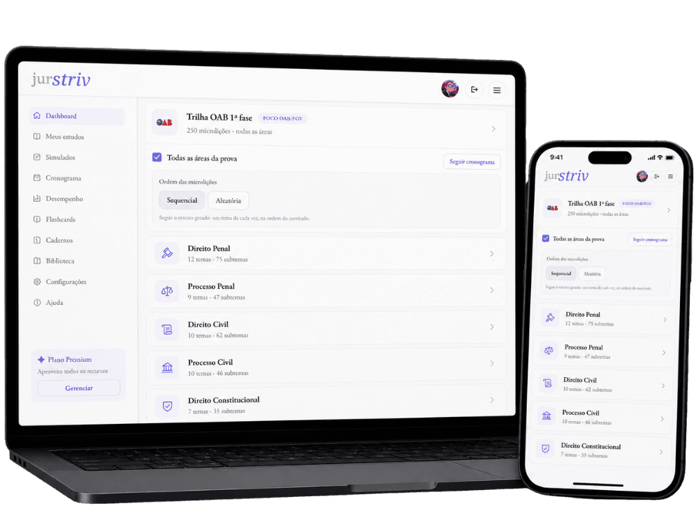 JurStriv Platform Mockup